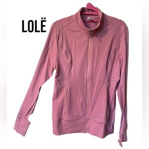 Lole zip-up sweater